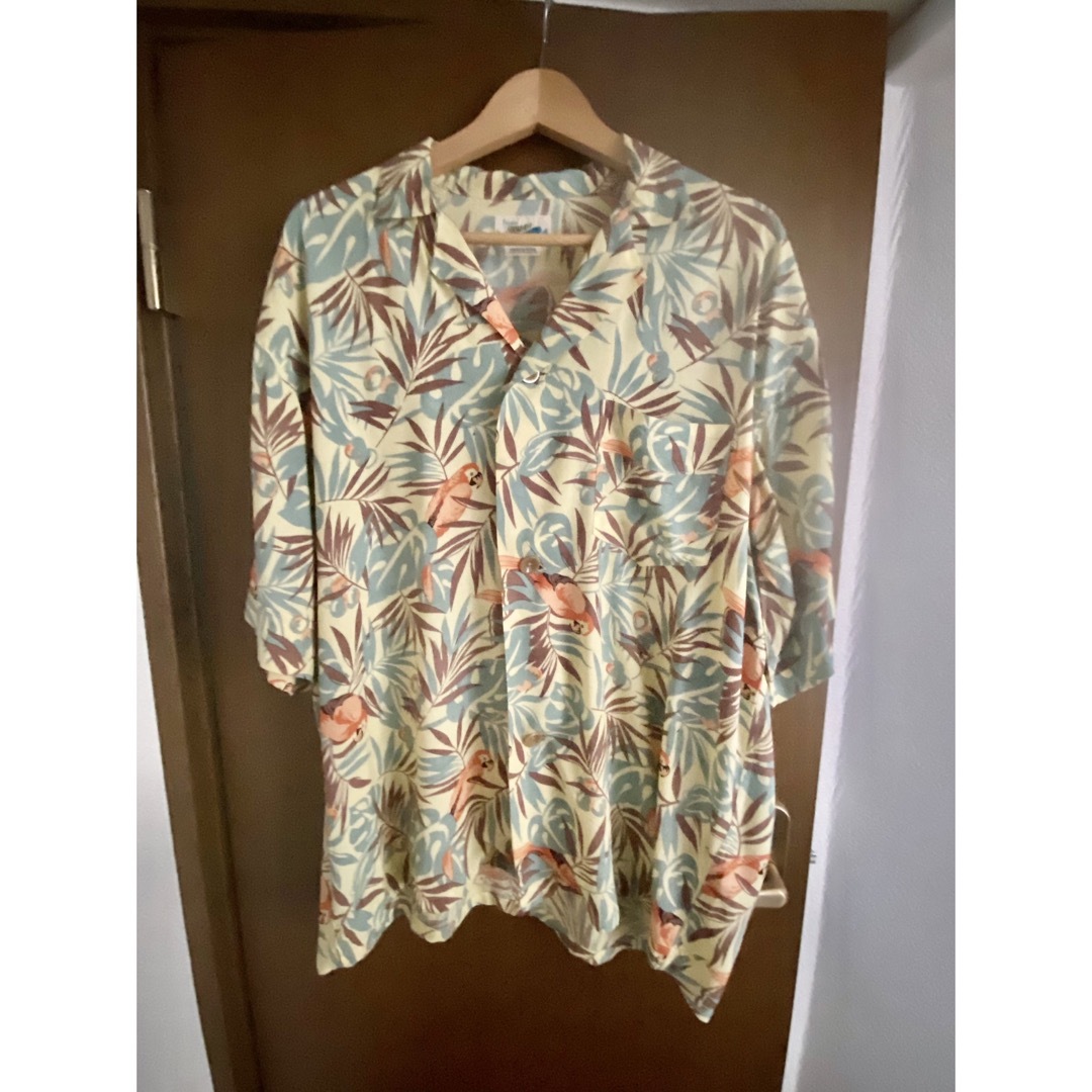 PENNEY'S   ペニーズ  LEAF PRINTED SHIRTS