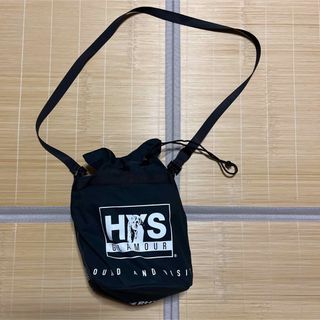 ヒステリックグラマー(HYSTERIC GLAMOUR)のHYSTERIC GLAMOUR BAG ポシェット　ショルダーバッグ　黒(ショルダーバッグ)