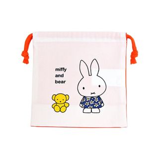 miffy - ミッフィー コップ袋 巾着 ランチ お弁当 入園 学校 キッズ 小物入れ