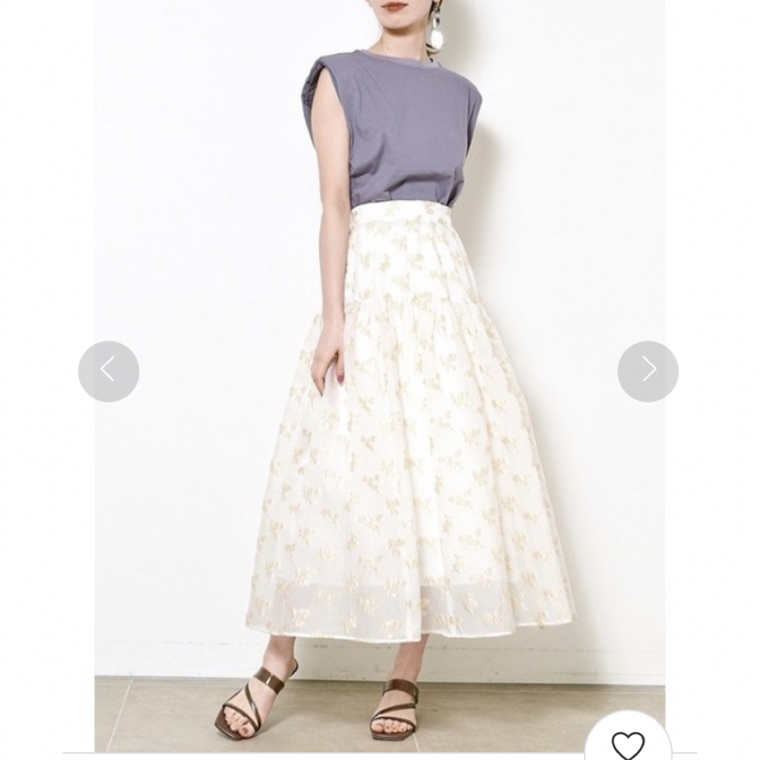 SNIDEL(スナイデル)のSNIDEL ジャガードボリュームスカート レディースのスカート(ロングスカート)の商品写真