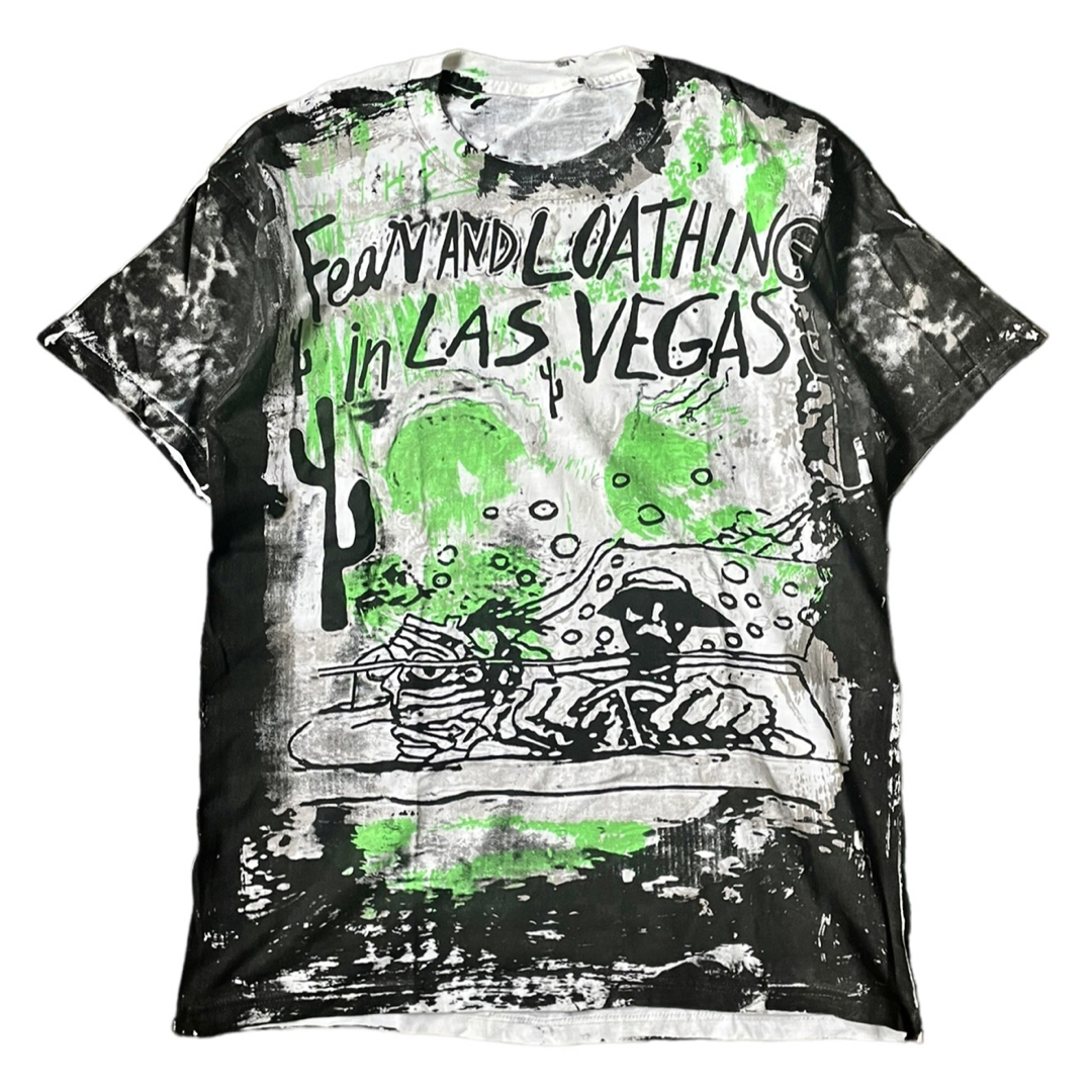 90‘s FEAR AND LOATHING IN LASVEGAS 総柄 T メンズのトップス(Tシャツ/カットソー(半袖/袖なし))の商品写真