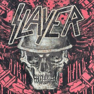 SLAYER 両面総プリント バンドTシャツの通販 by s_n_ke's shop｜ラクマ