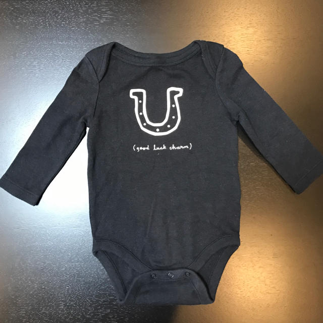 babyGAP(ベビーギャップ)のGAP ホースシュー ロンパース60 キッズ/ベビー/マタニティのベビー服(~85cm)(ロンパース)の商品写真