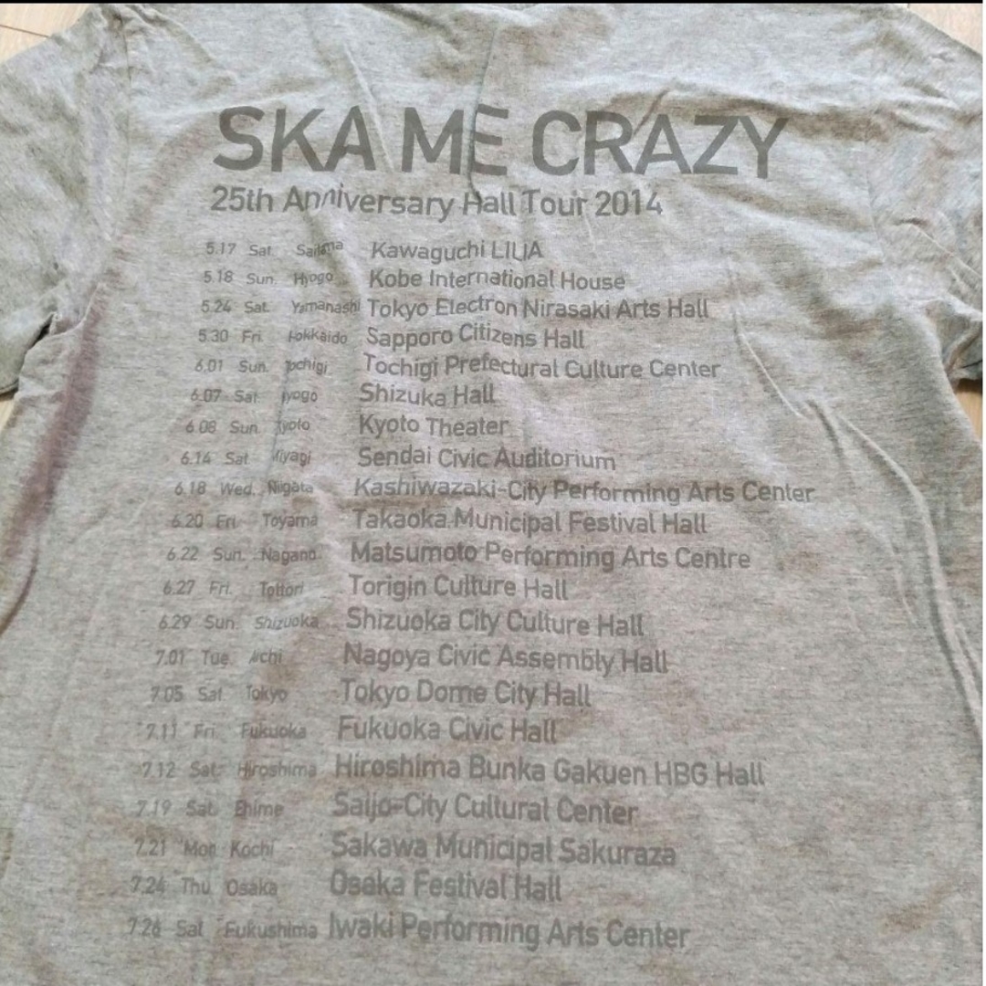 ★未使用★ スカパラ 25周年 2014 Tシャツ XSサイズ エンタメ/ホビーのタレントグッズ(ミュージシャン)の商品写真