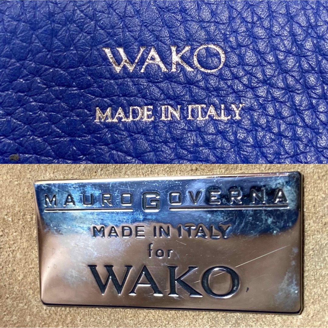 極美品】WAKO×MAURO GOVERNA スウェード×レザー トートバッグ | www