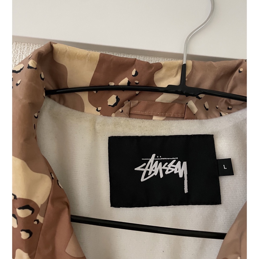 STUSSY(ステューシー)のStussy コーチジャケット　L size メンズのジャケット/アウター(ナイロンジャケット)の商品写真