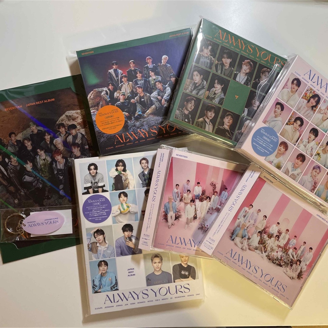 SEVENTEEN ALWAYS YOURS 5形態セット 未開封