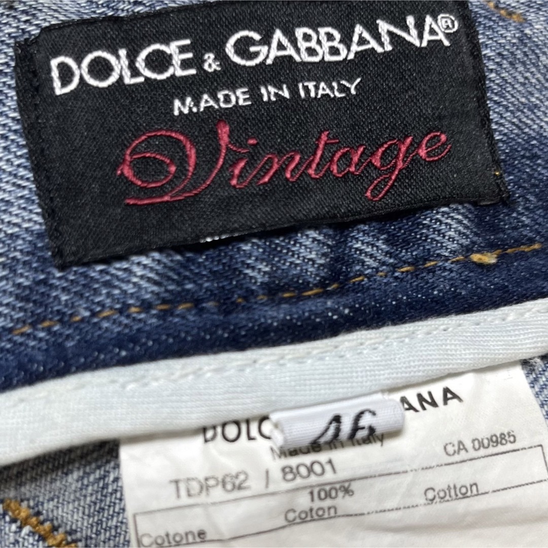 dolce&gabbana ドルガバ　ダメージデニムパンツ