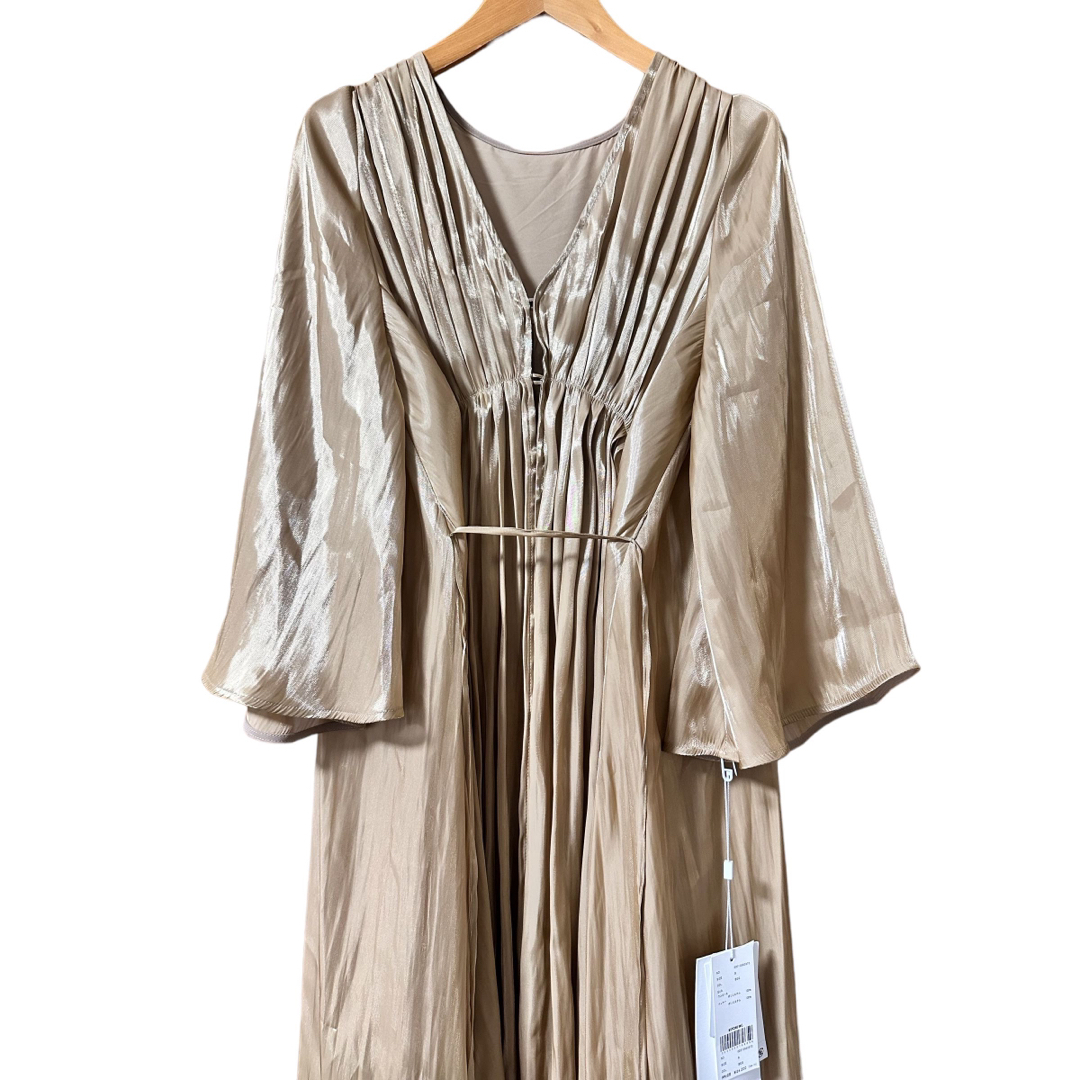 美品◆Ameri◆MEDI GATHER NEGLIGEE DRESS