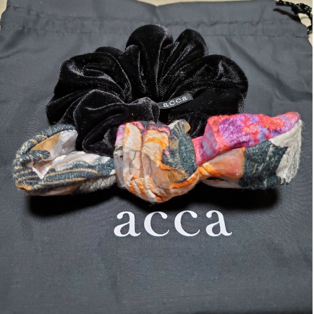 新品☆acca アッカ リボンシュシュ バニーシュシュ | tradexautomotive.com