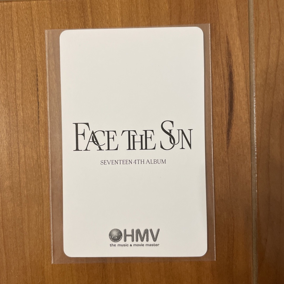 SEVENTEEN - SEVENTEEN FACE THE SUN HMV 特典 トレカ ミンギュの通販