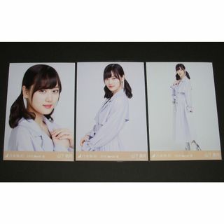 ノギザカフォーティーシックス(乃木坂46)の乃木坂46　山下美月　生写真３枚コンプ　トレンチコート(アイドルグッズ)