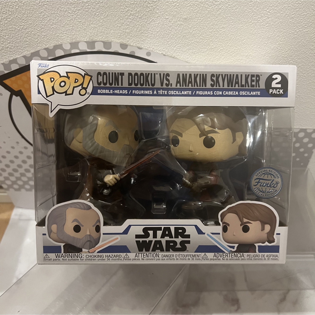 FUNKO POP!  SW ドゥークー伯爵 vs アナキン　スカイウォーカー