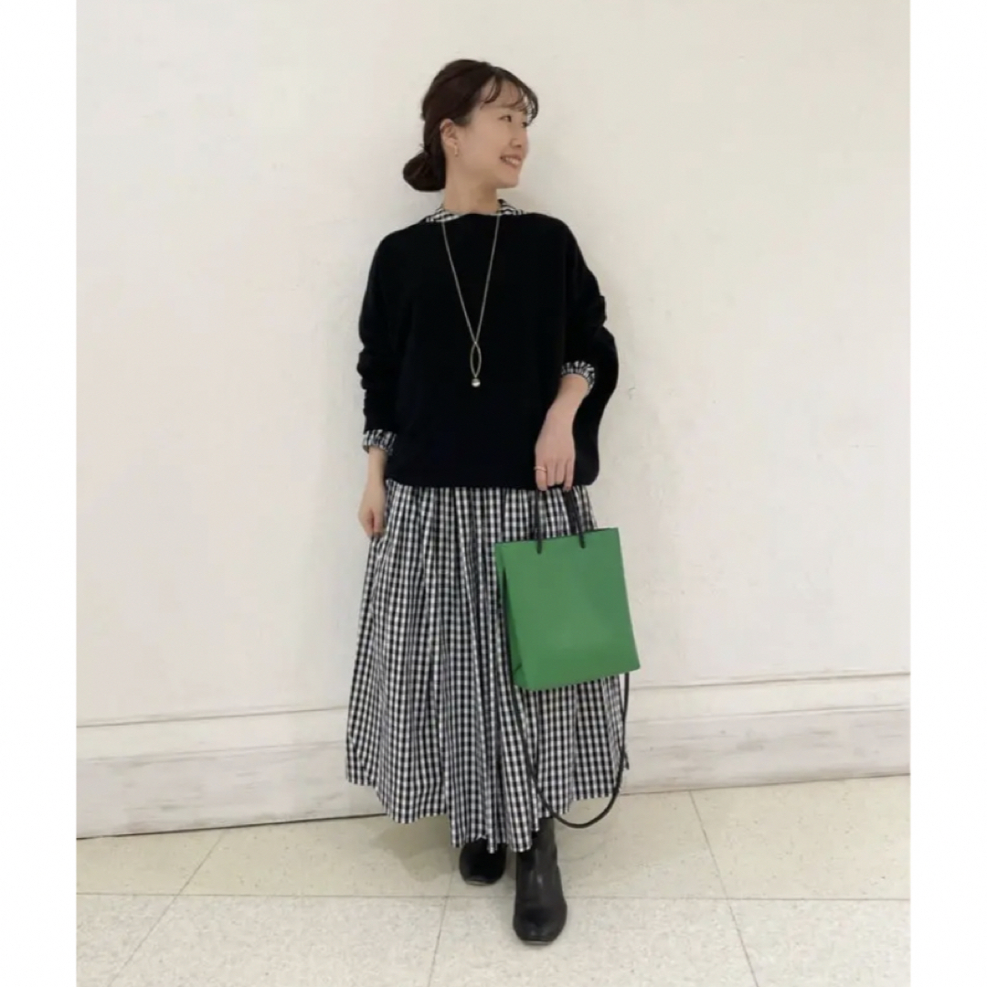 超美品【BEARDSLEY・ビアズリー】ウールドルマンニット・ライトグレー