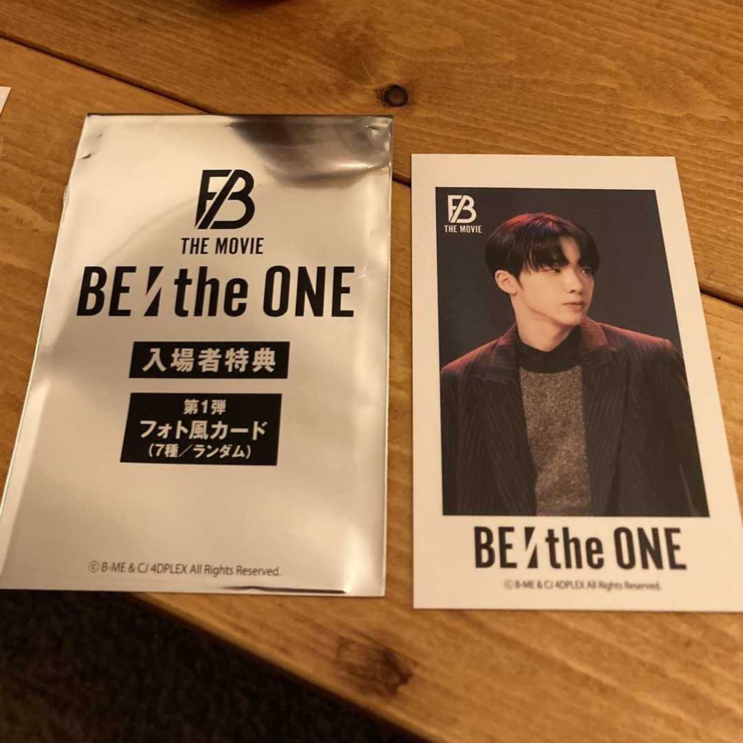 BE:FIRST(ビーファースト)のBETHEONE 入場者特典　フォト風カード　RYUHEI エンタメ/ホビーのタレントグッズ(男性タレント)の商品写真