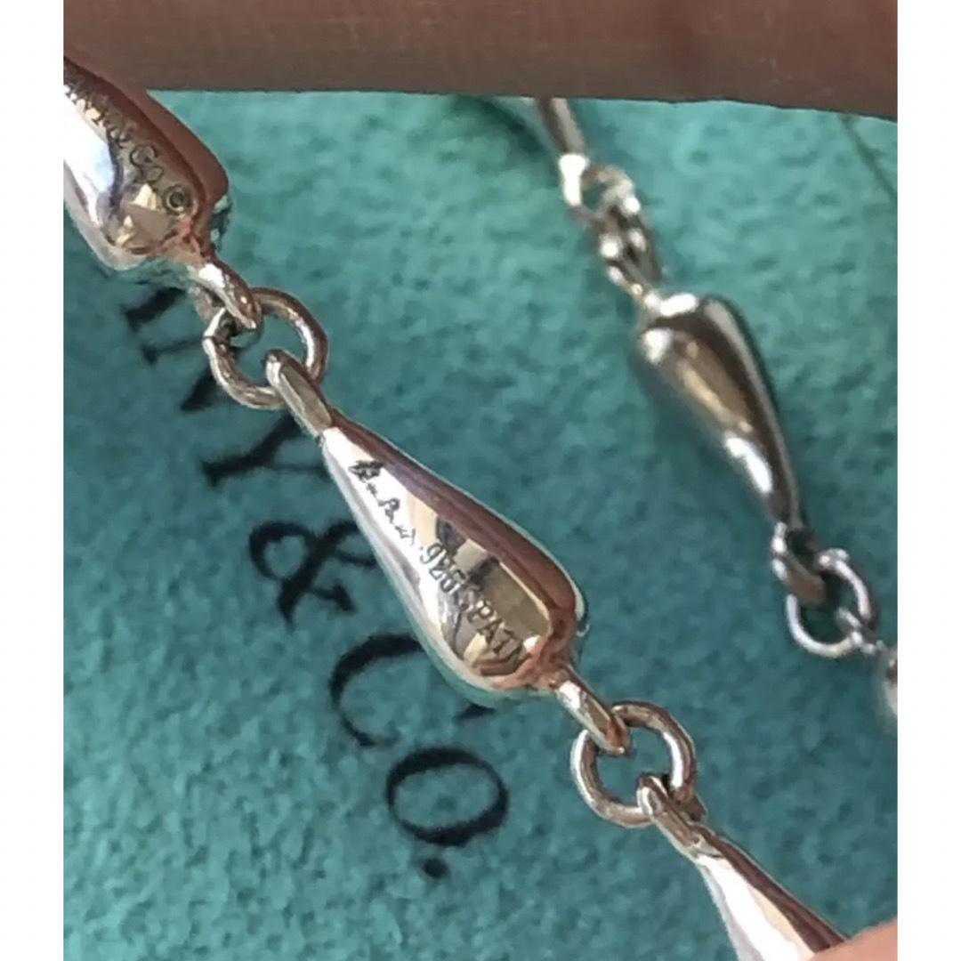 Tiffany & Co. - 希少 ティファニーパフティアドロップネックレス 34P