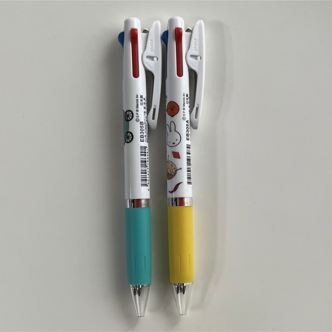 miffy(ミッフィー)のミッフィー ちびまる子ちゃん ジェットストリーム 3色ボールペン エンタメ/ホビーのおもちゃ/ぬいぐるみ(キャラクターグッズ)の商品写真