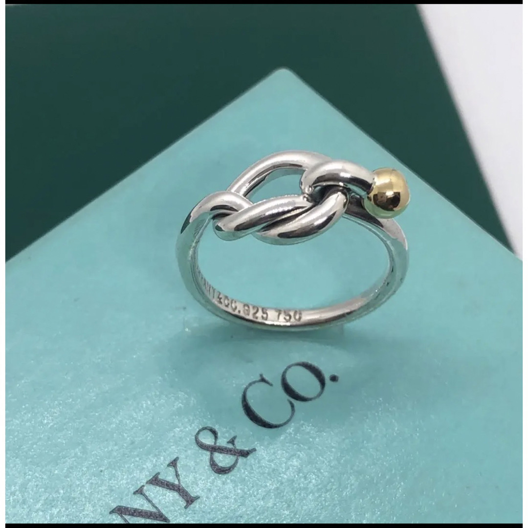 Tiffany & Co.ラブノットリングk18 750