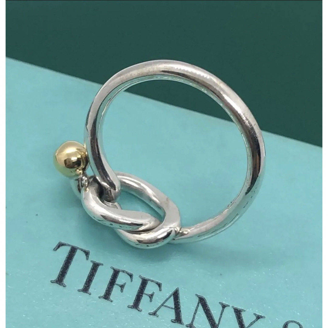 TIFFANY&Co ティファニー 750 ラブ ノット リング #10