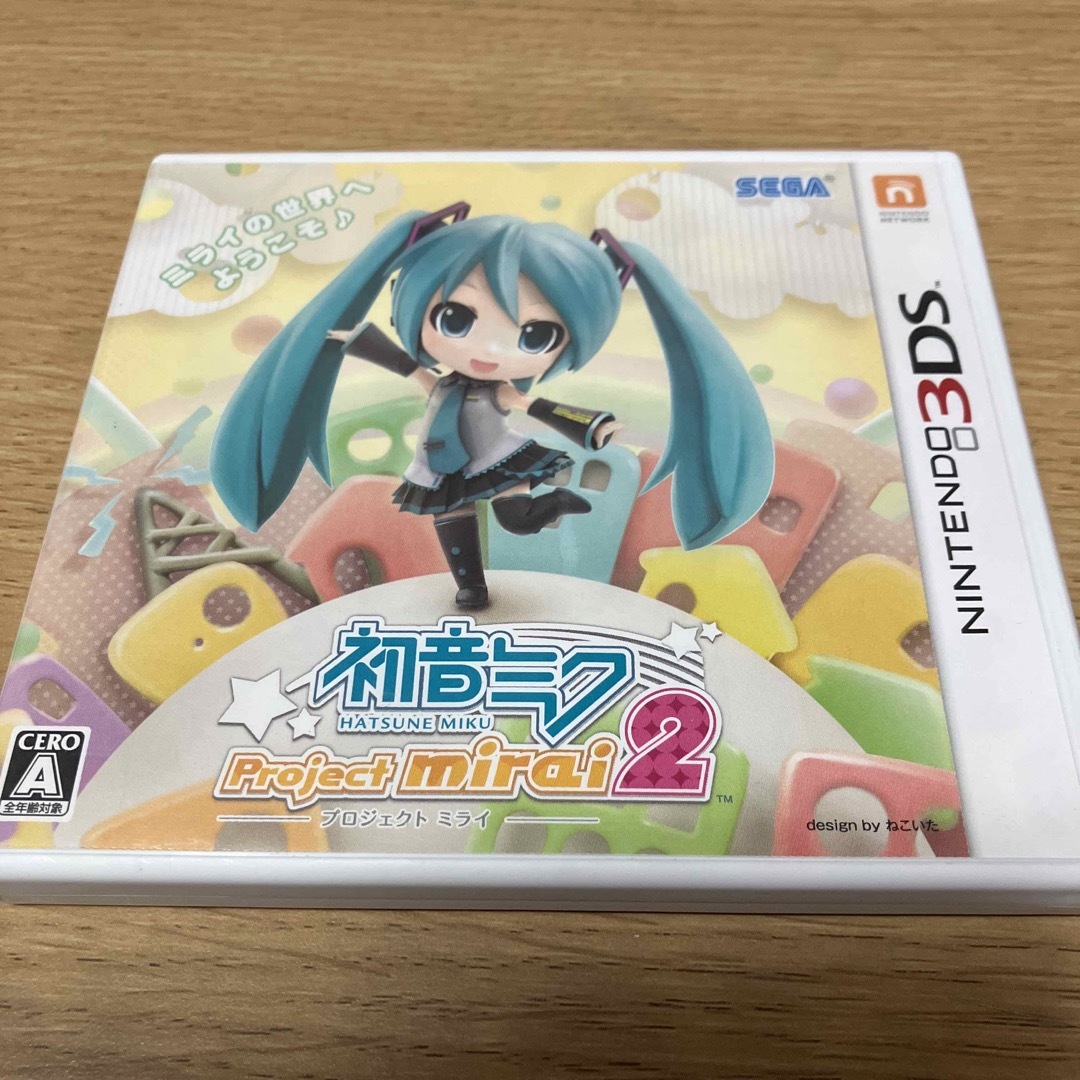 初音ミク Project mirai 2 3DS エンタメ/ホビーのゲームソフト/ゲーム機本体(携帯用ゲームソフト)の商品写真