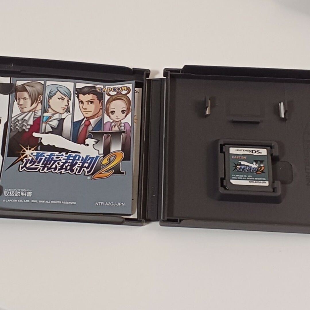 ニンテンドーDS(ニンテンドーDS)のDS 逆転裁判2 エンタメ/ホビーのゲームソフト/ゲーム機本体(携帯用ゲームソフト)の商品写真