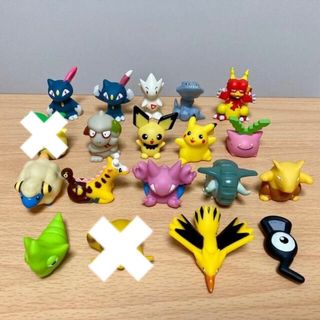 【2】ポケモンキッズ 初期の頃のポケモン 18体セット 指人形