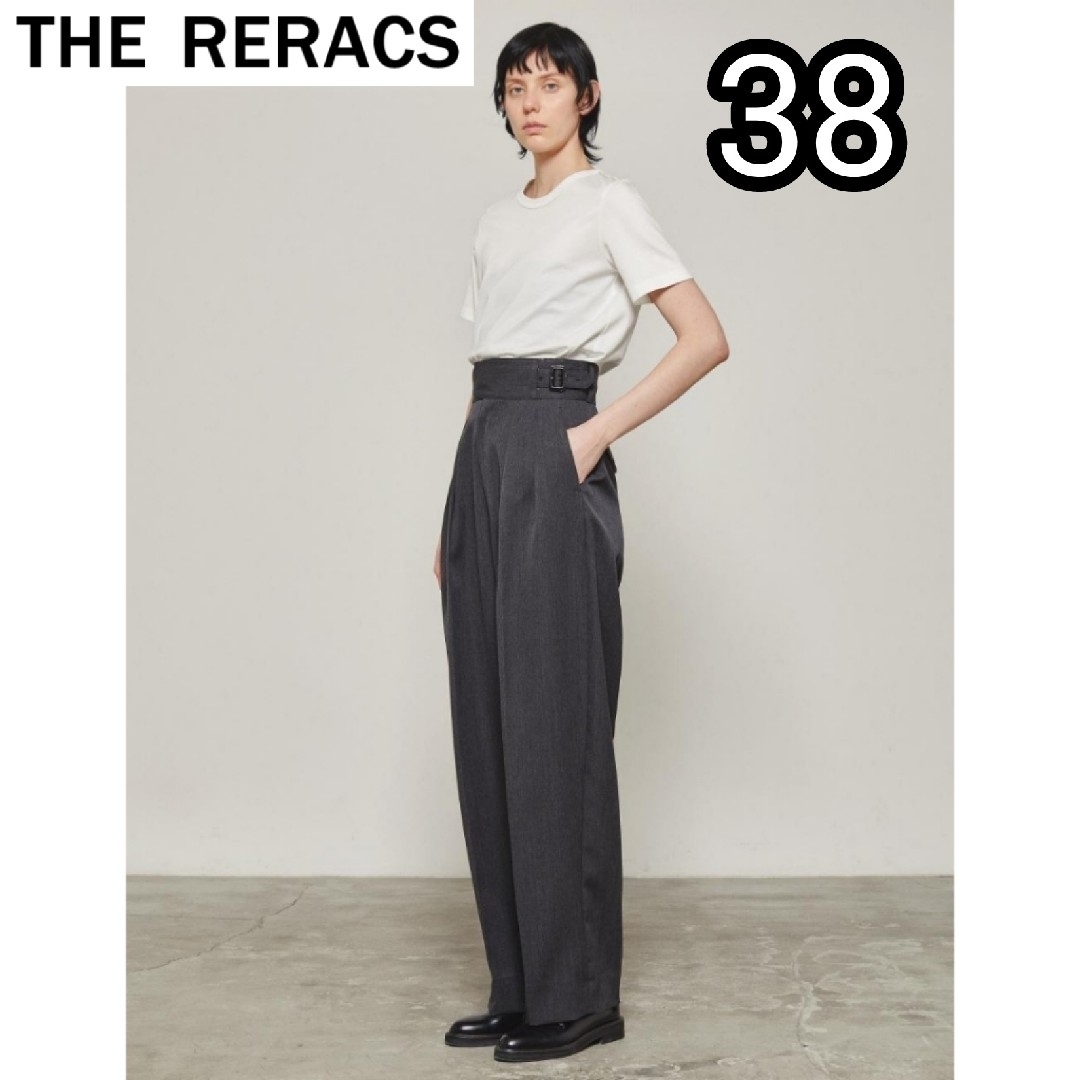 新品■23SS THE RERACS グルカパンツ グレー 38 レディース