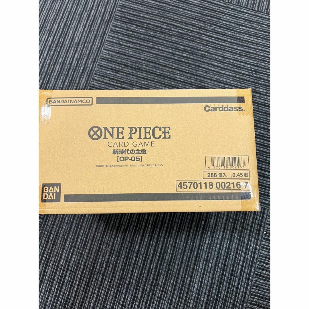 ONE PIECE - 【新品未開封カートン】ワンピースカード 新時代の主役 1カートン 12BOX