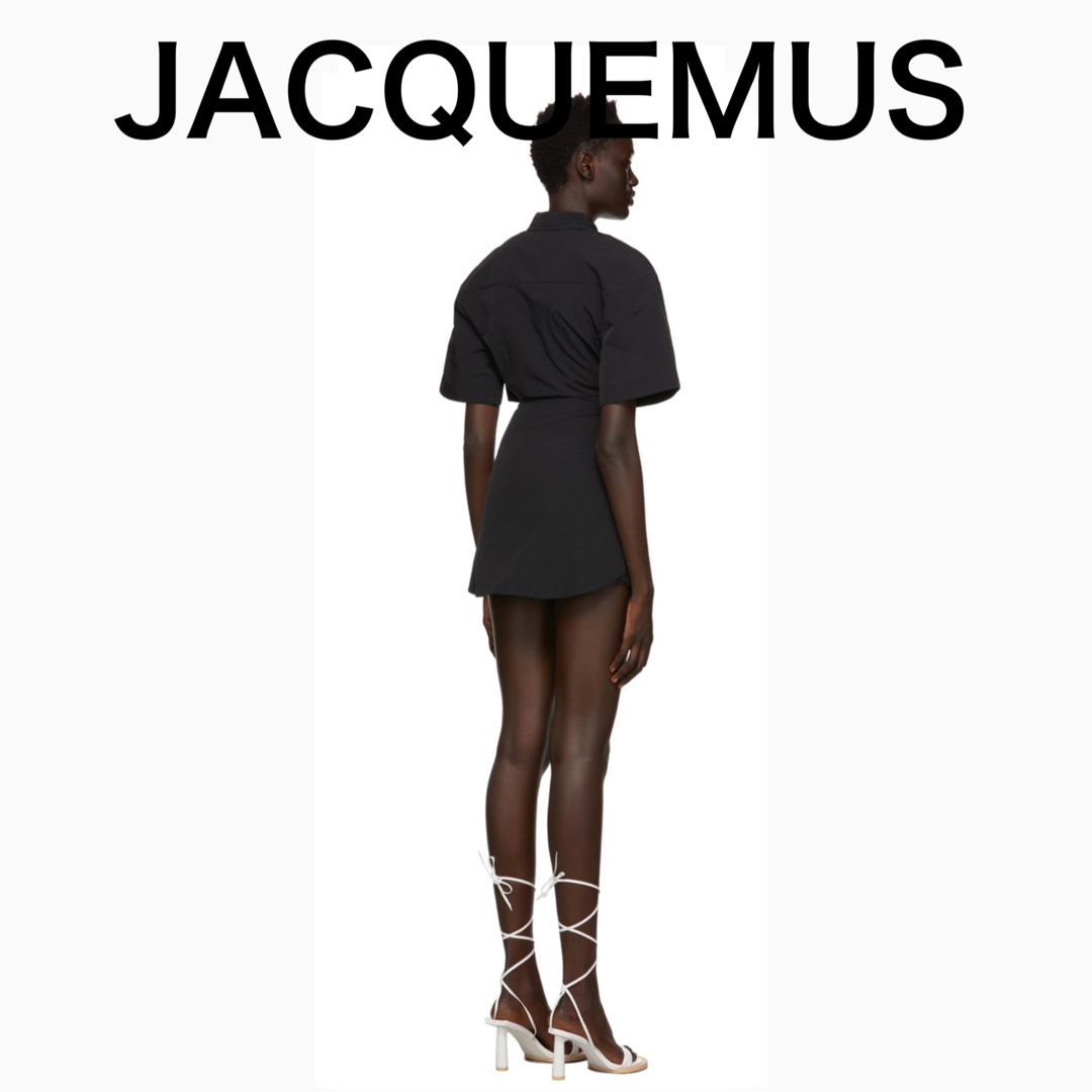 HYKE - JACQUEMUS ブラック La Robe Arles ショートドレスの通販 by ...