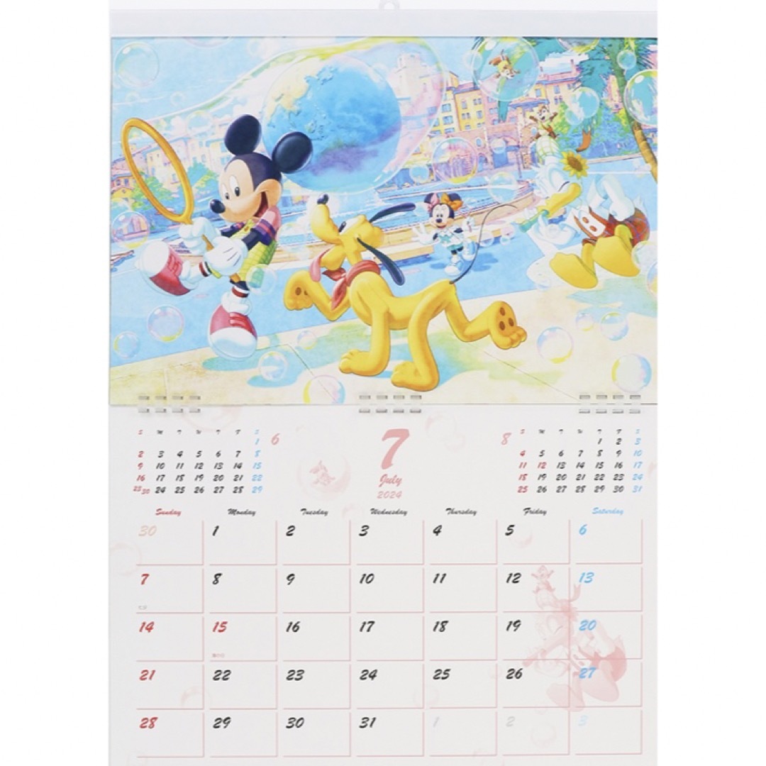 ディズニーリゾート カレンダー 壁掛け ミッキー ダッフィー 2個セット 新品