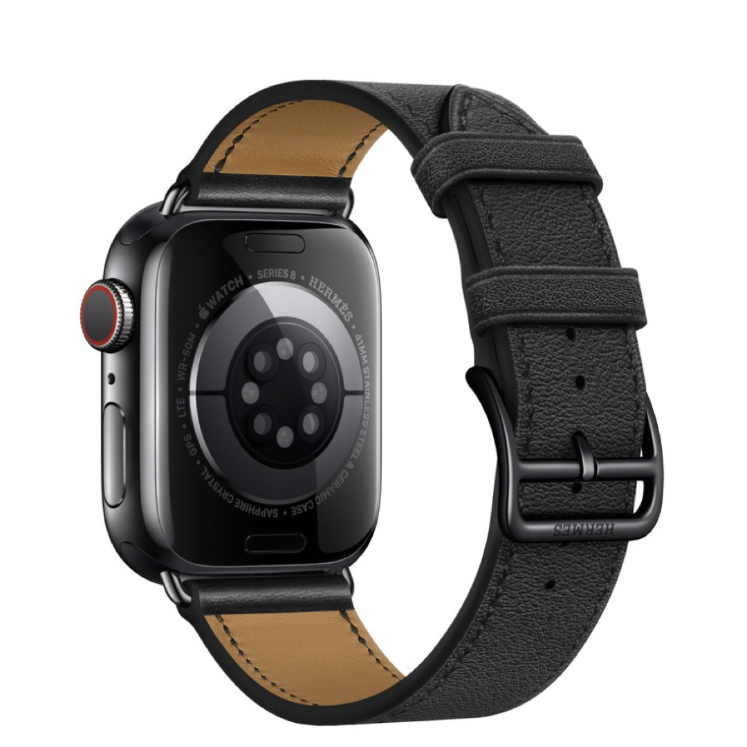 新品　Apple Watch エルメスバンド　新品未使用　ブラック　HERMES