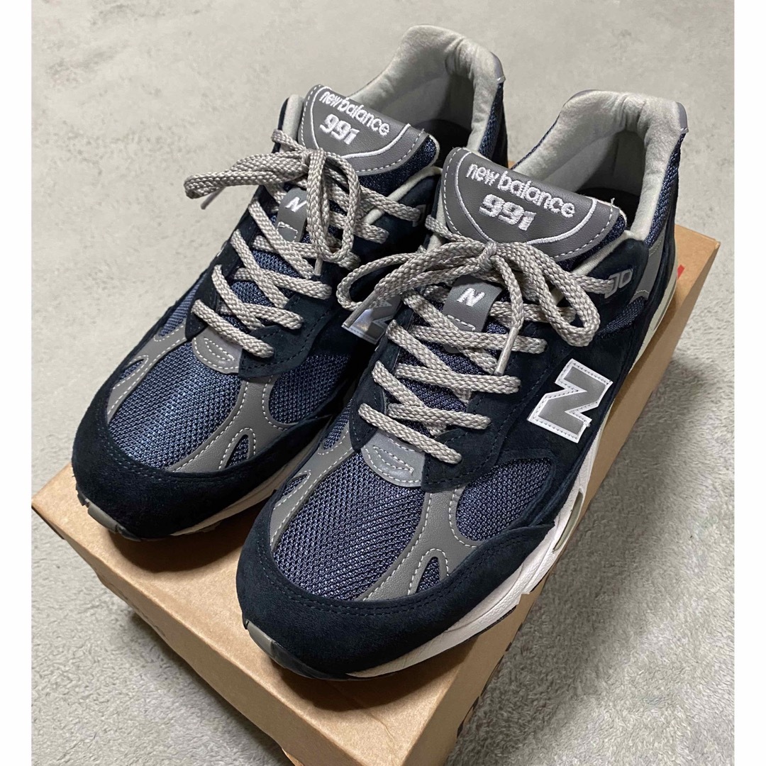 New Balance - NEW BALANCE M991 NV ネイビー 28.5cmの通販 by ラモス ...