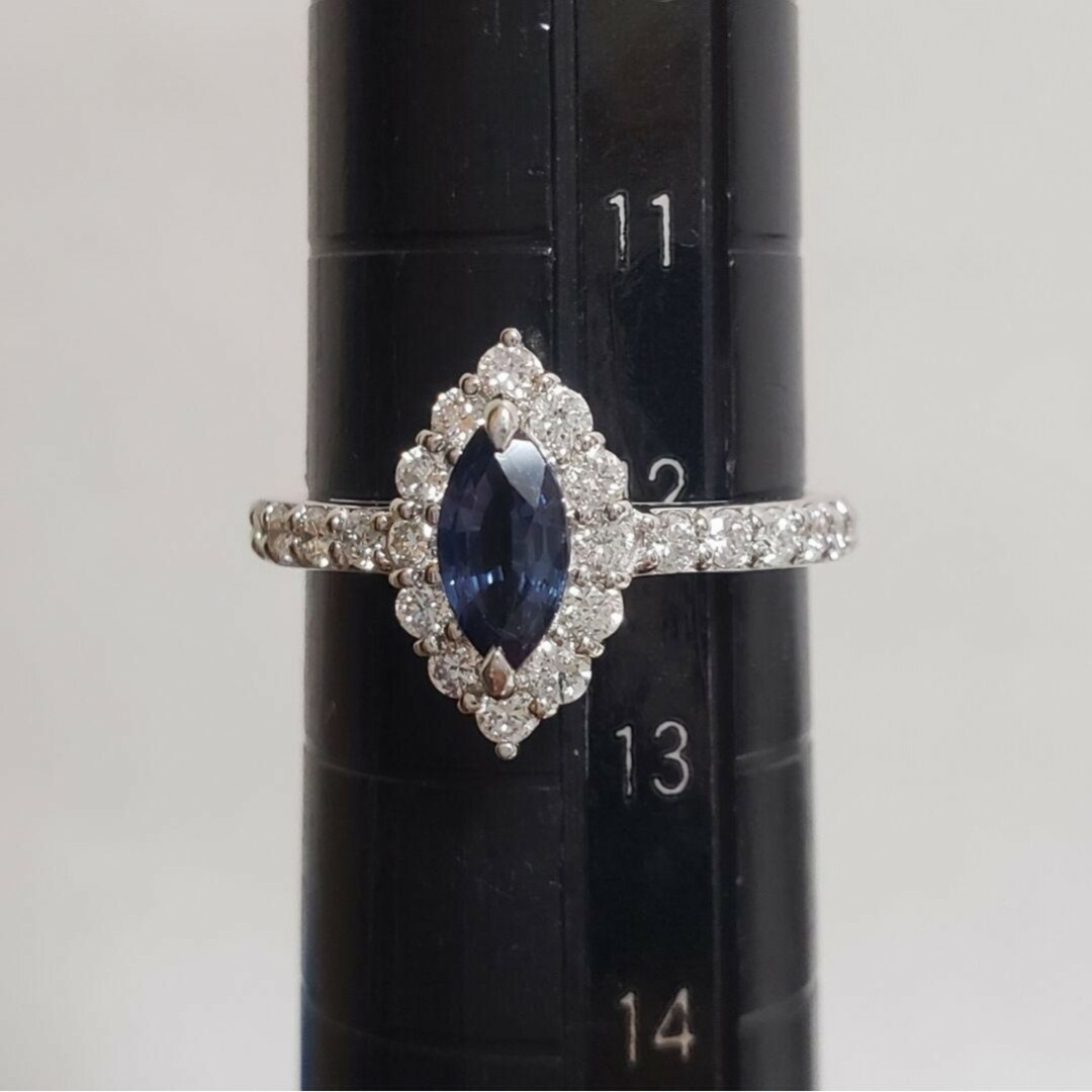 9月25日迄 新品☆PT 天然カラーチェンジガーネット0.53ct  12号強 9