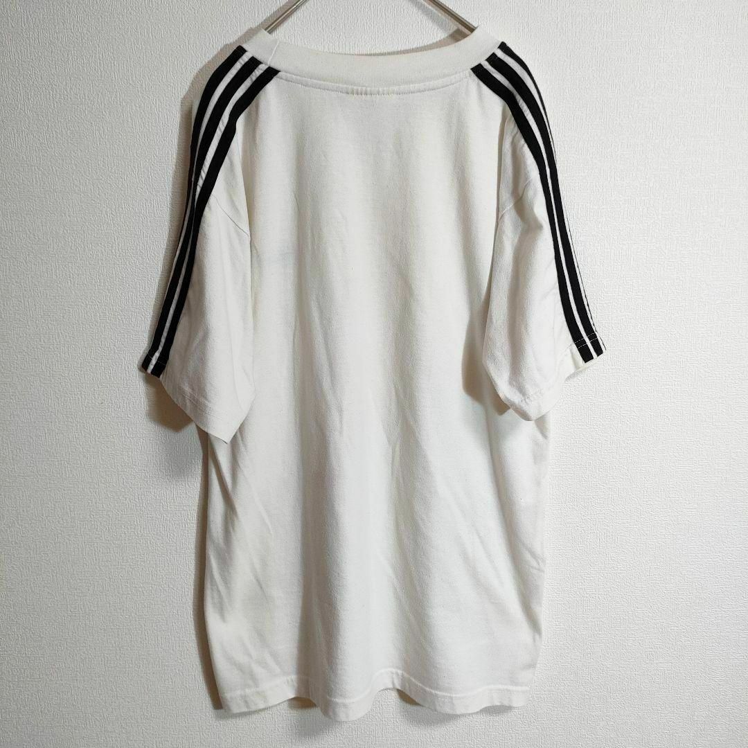 【adidas】80s 90s Tシャツ（S）vintage 3stripes 3
