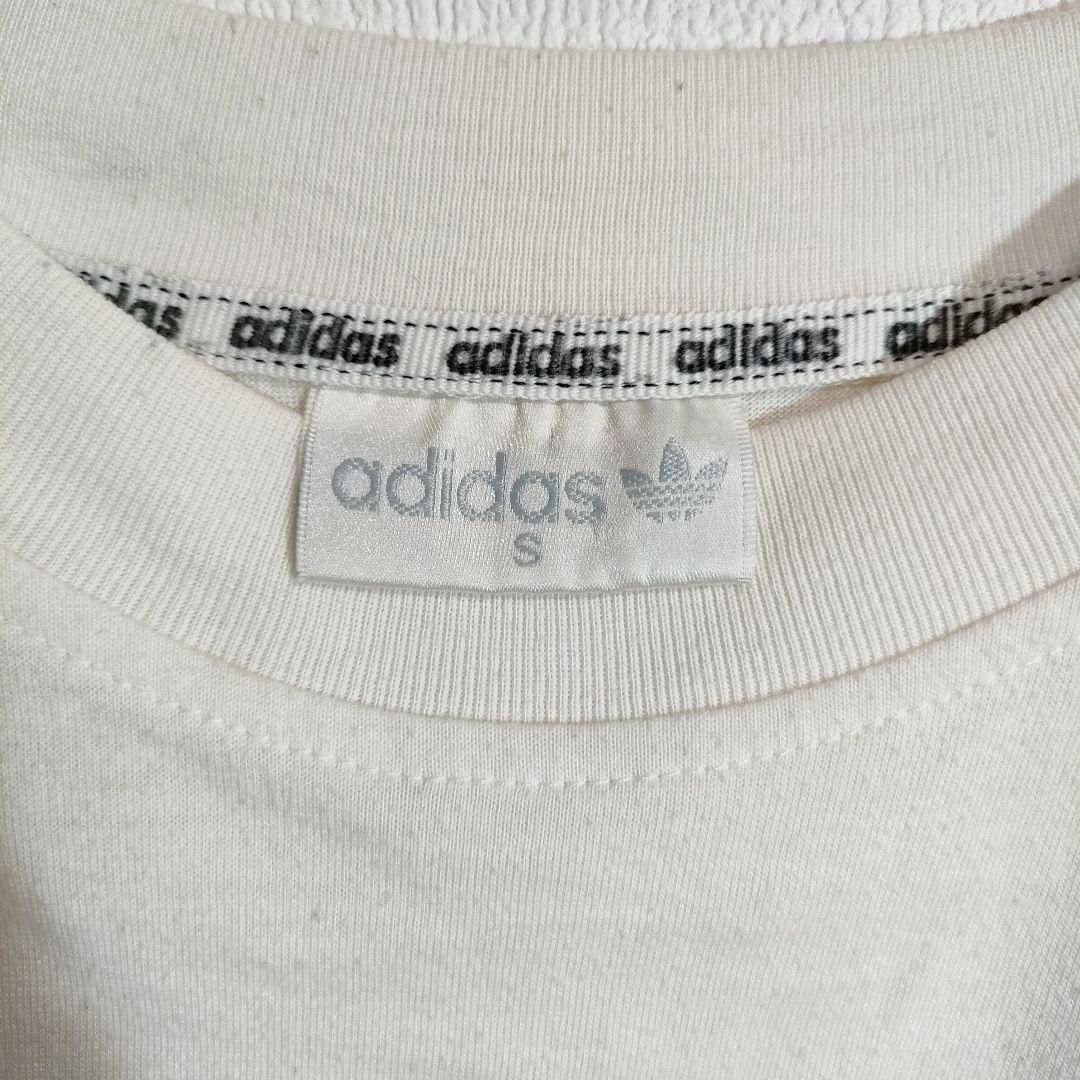 【adidas】80s 90s Tシャツ（S）vintage 3stripes 6