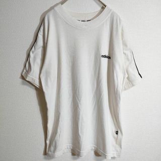 【adidas】80s 90s Tシャツ（S）vintage 3stripes