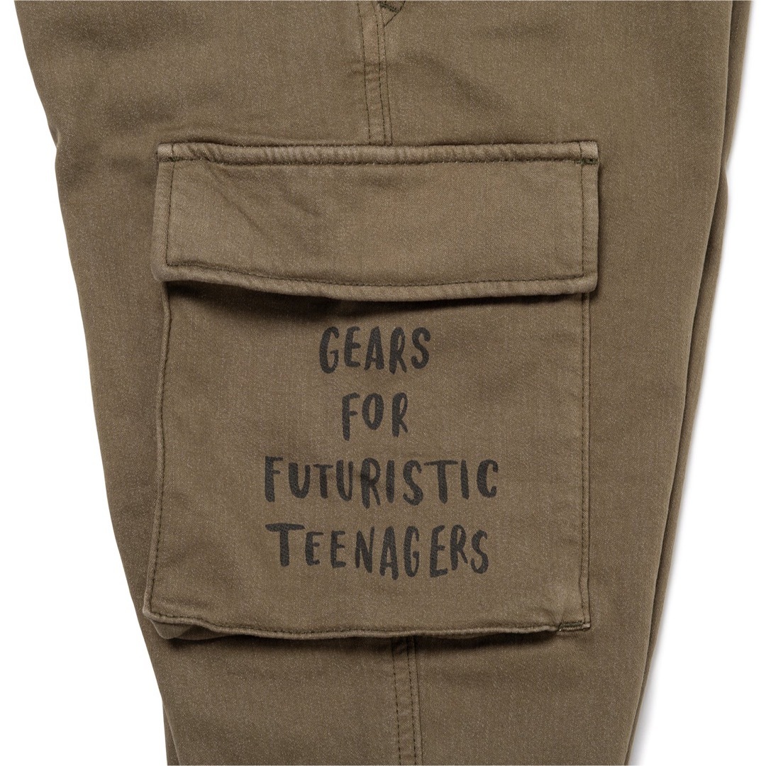 human made CROPPED CARGO PANTS Heart