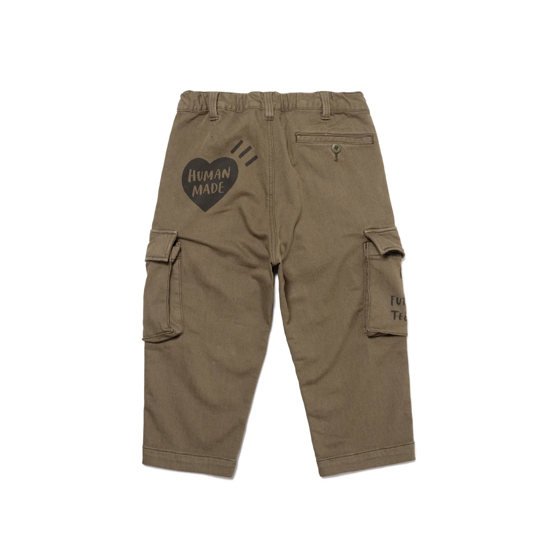 human  made CROPPED CARGO PANTS　Heart