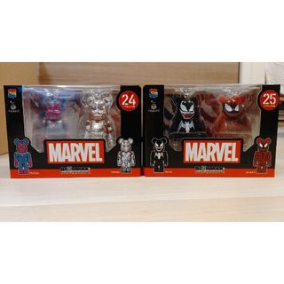 メディコムトイ(MEDICOM TOY)のハッピーくじ　BE@RBRICK 100%　MARVEL(フィギュア)