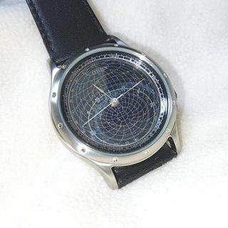 シチズン CITIZEN 7764-T004466 カンパノラ 206 デュアルタイム クォーツ メンズ _764091