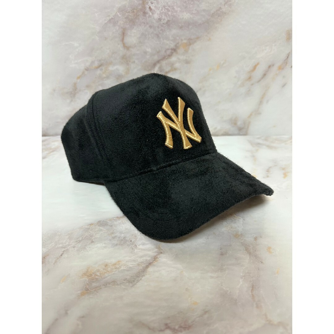 Newera 9forty ニューヨークヤンキース スウェードレザー キャップ