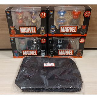 メディコムトイ(MEDICOM TOY)のハッピーくじ　BE@RBRICK 100%　MARVEL(フィギュア)