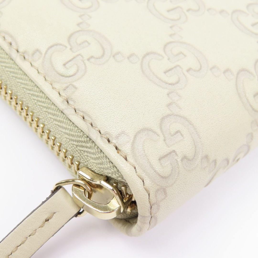 Gucci - 新品同様美品 GUCCI グッチ GG柄 ロゴ ラウンドファスナー長