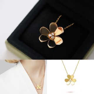 ヴァンクリーフアンドアーペル(Van Cleef & Arpels)の美品 Vancleef&Arpelsヴァンクリーフ フリヴォルラージ ネックレス(ネックレス)