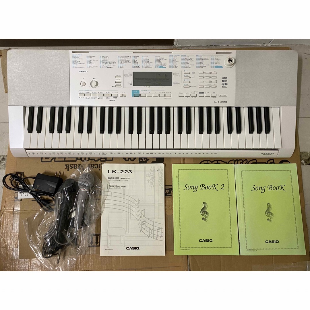 値下げ！CASIO LK-223  光ナビゲーションキーボード