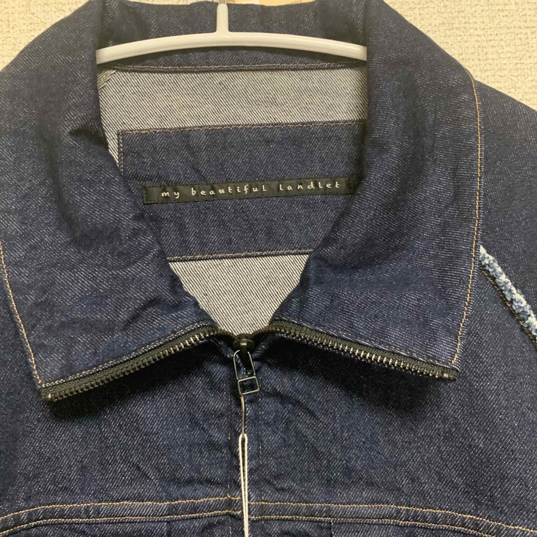 my beautiful landlet】 denim blouson - www.smithlabresearch.org