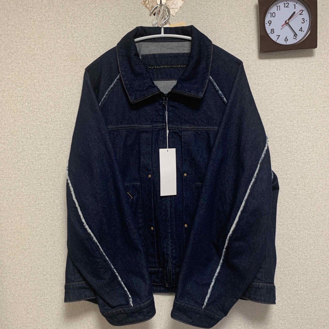 my beautiful landlet】 denim blouson - www.smithlabresearch.org