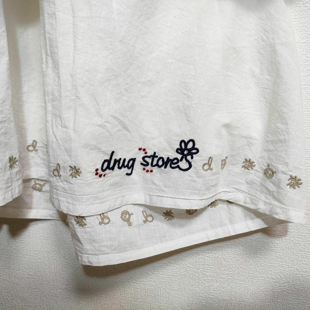 drug store's(ドラッグストアーズ)の【drug stores ドラッグストアーズ】ドルマンワンピース（F）刺繍 レディースのワンピース(ロングワンピース/マキシワンピース)の商品写真