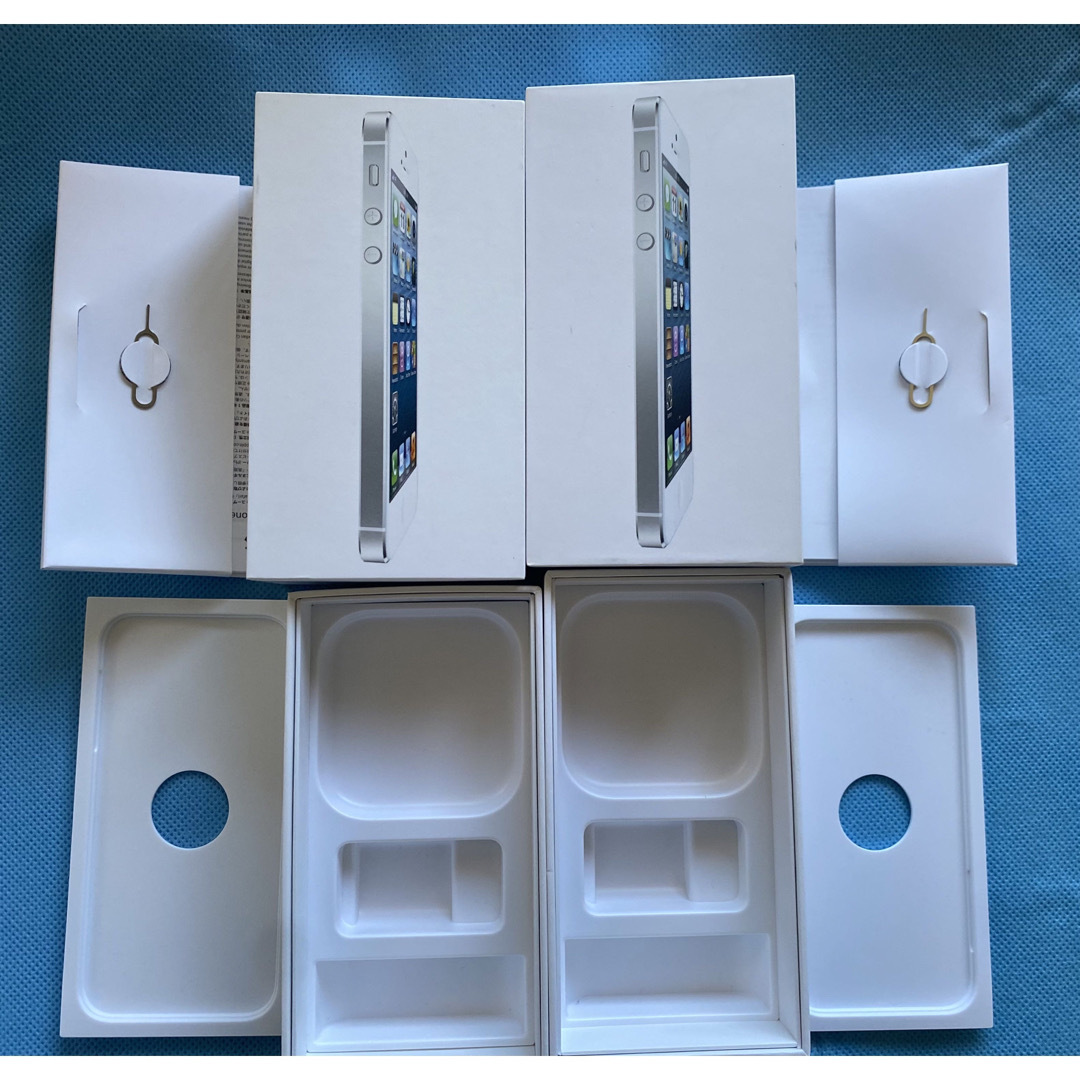 Apple(アップル)の『空箱』iPhone とりまぜ　6箱 スマホ/家電/カメラのスマホアクセサリー(iPhoneケース)の商品写真