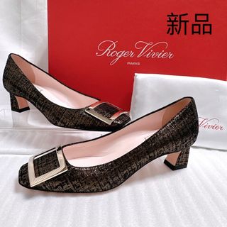 ロジェヴィヴィエ(ROGER VIVIER)のroger vivier ロジェヴィヴィエ　パンプス　フラットシューズ　靴　新品(ハイヒール/パンプス)